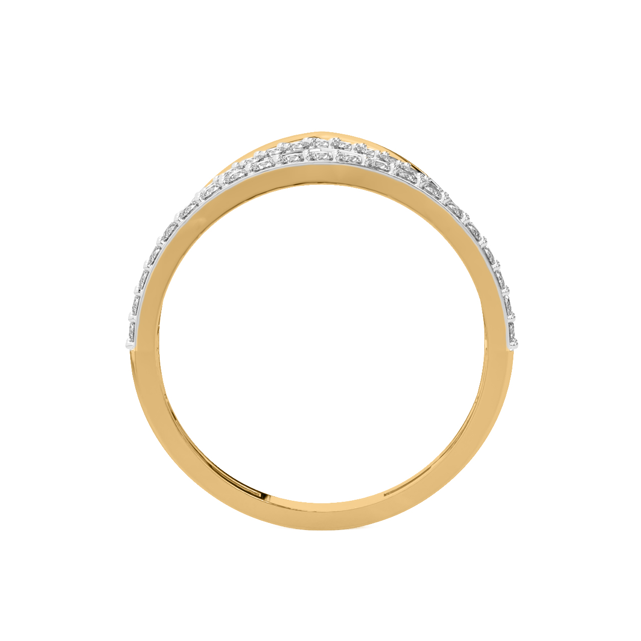 Darwin Round Diamond Stackable Ring